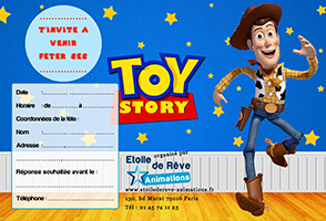 Cartons Invitation Etoile De Reve Animations