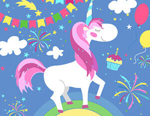 Anniversaire Licorne